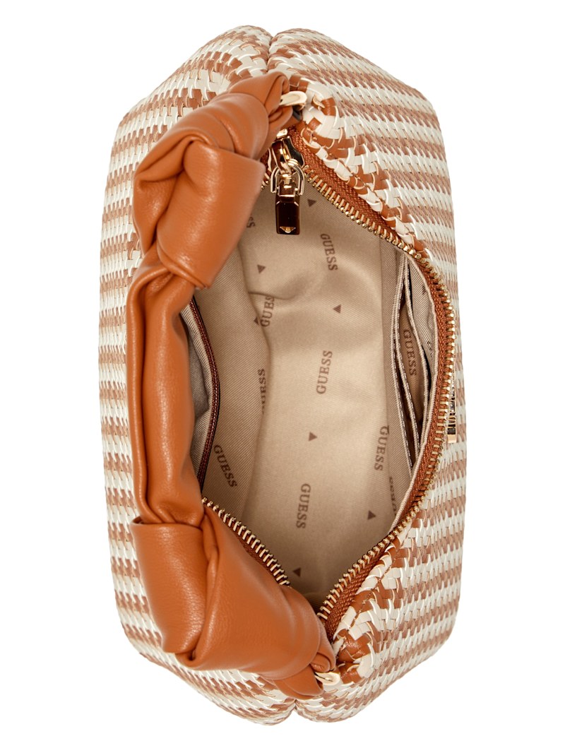 Mirema Woven Small Hobo Bag | GUESS