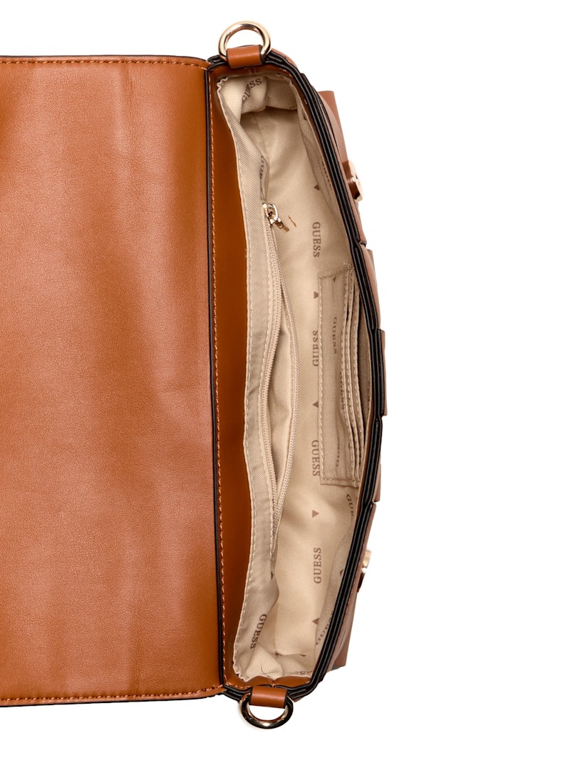 Maylee Woven Shoulder Bag | GUESS
