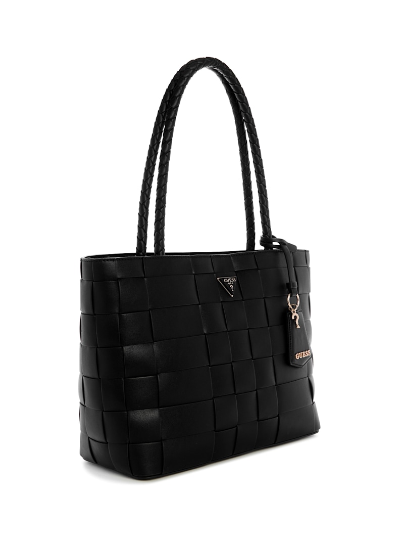 Maylee Woven Girlfriend Tote | GUESS