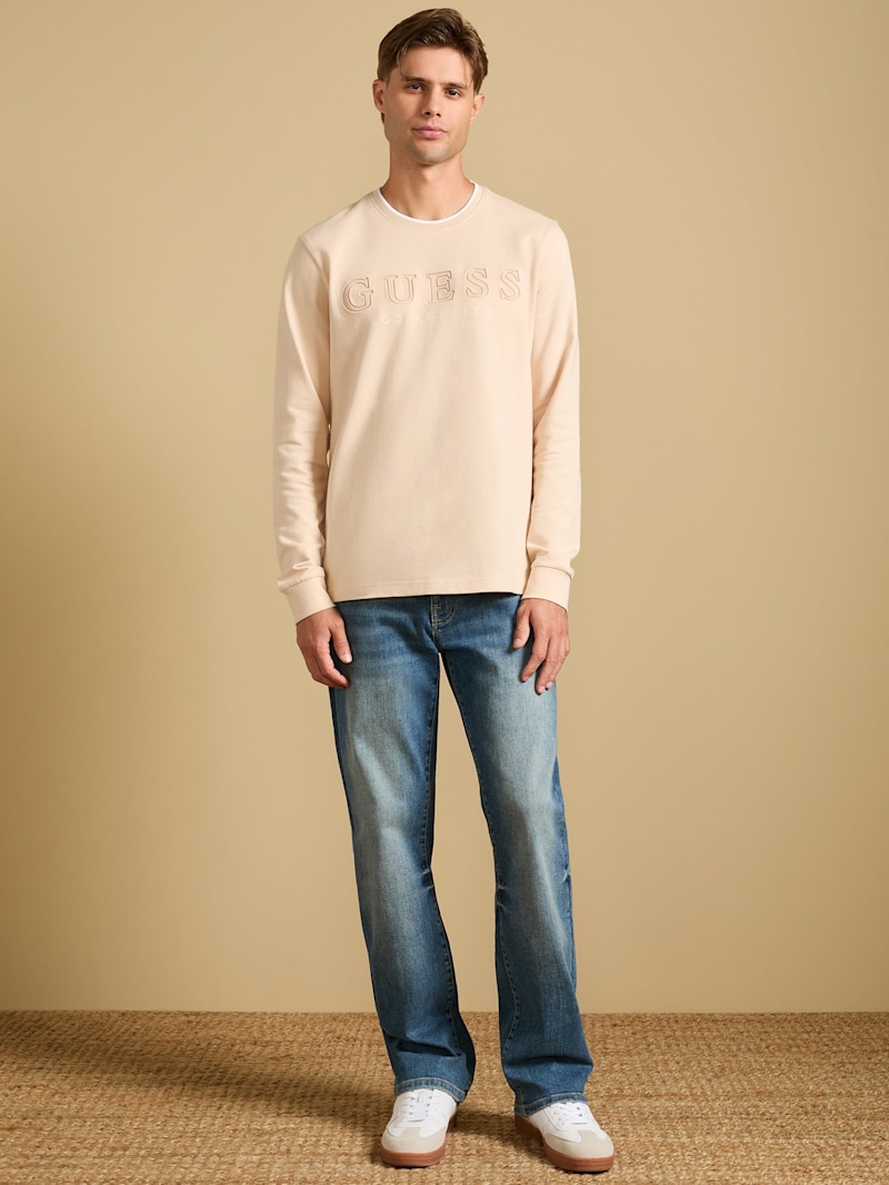 Kalico Logo Long-Sleeve Tee | GUESS Factory