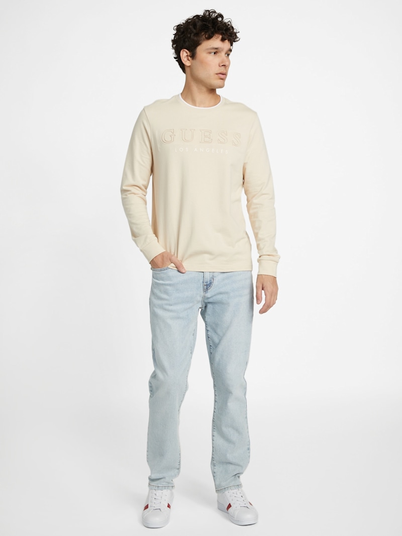Kalico Logo Long-Sleeve Tee | GUESS Factory