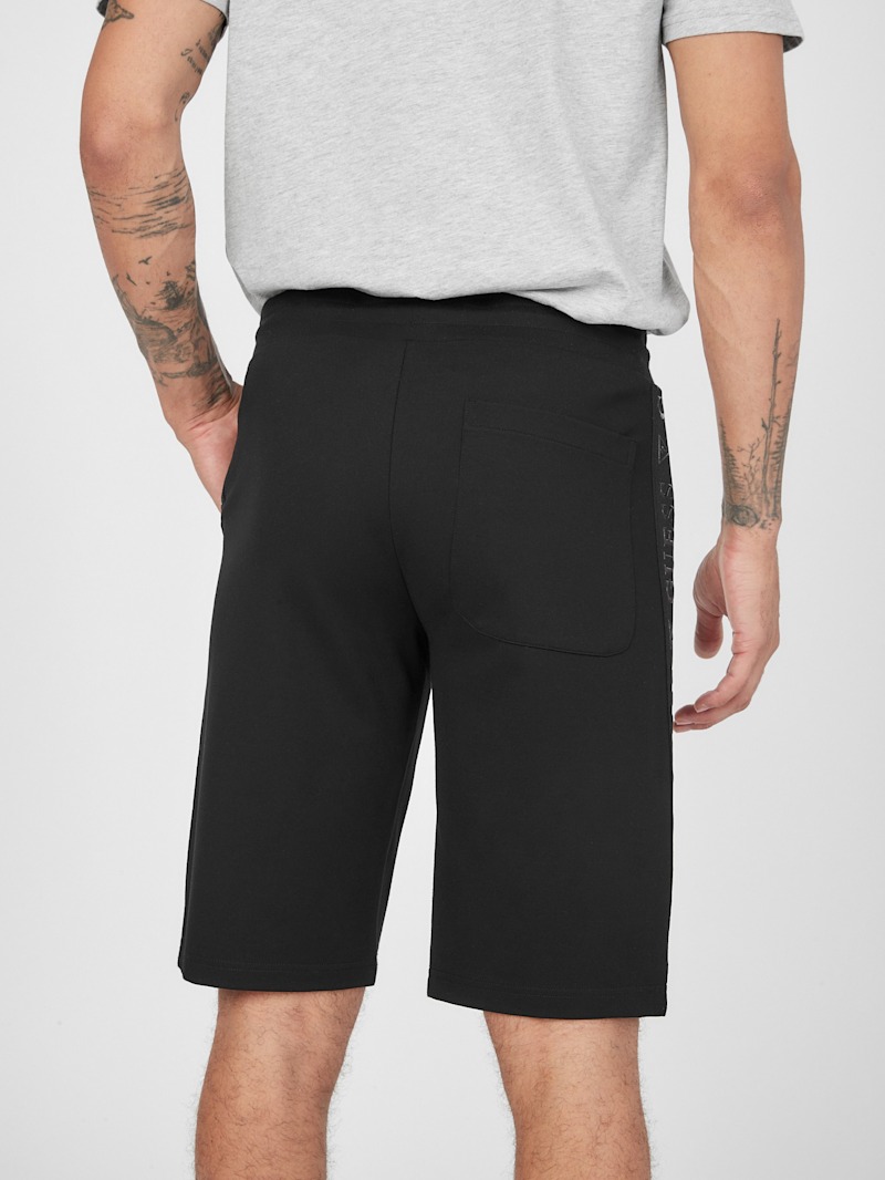 ★韓国人気★Rest & Recreation★LOGO JERSEY SHORTS Andrew Logo Tape Shorts | GUESS Factory