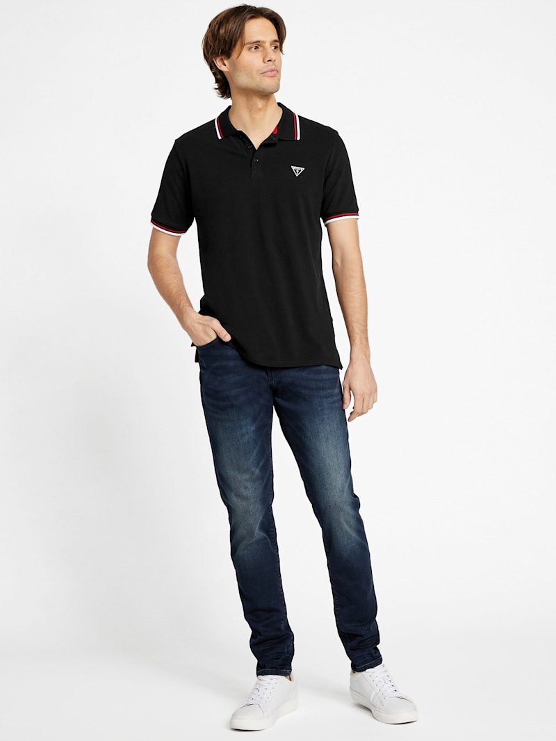 メンズウェア #FR2GOLF Polo Shirt / Black XL J.Lindeberg-Golf-Heath-Polo-