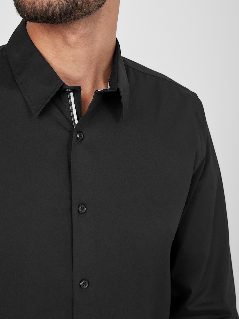 Damon Poplin Shirt | GUESS Factory