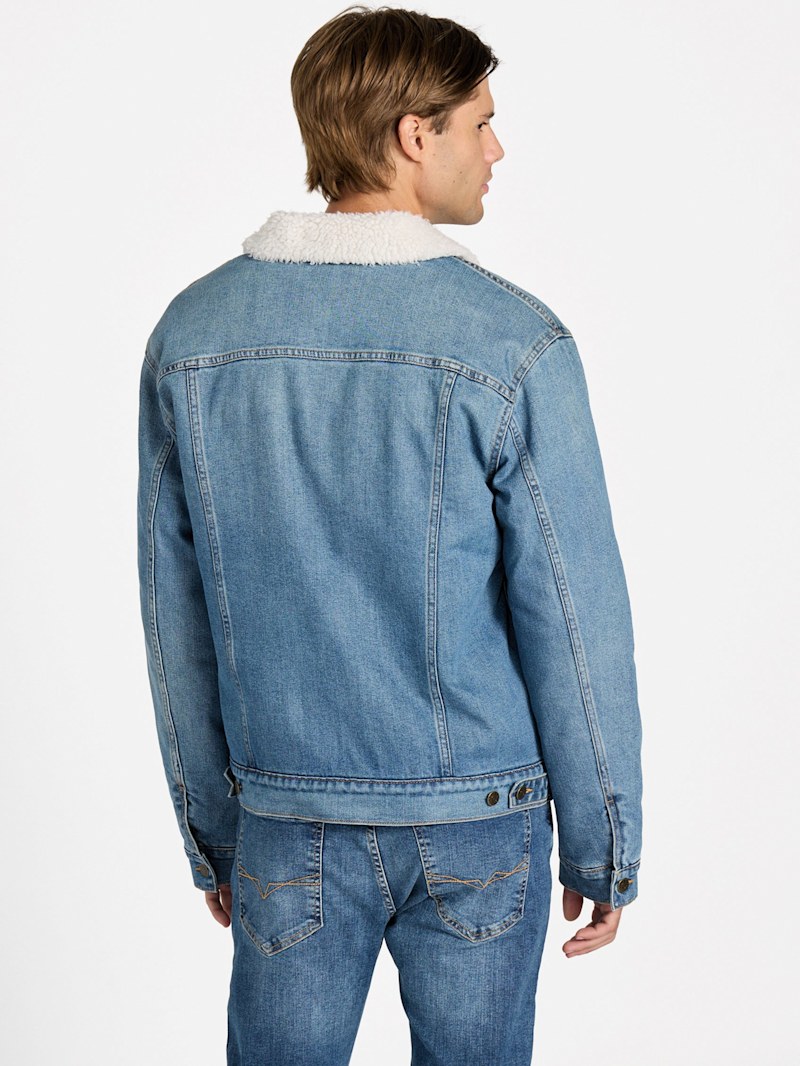 Braun Sherpa Jacket | GUESS Factory