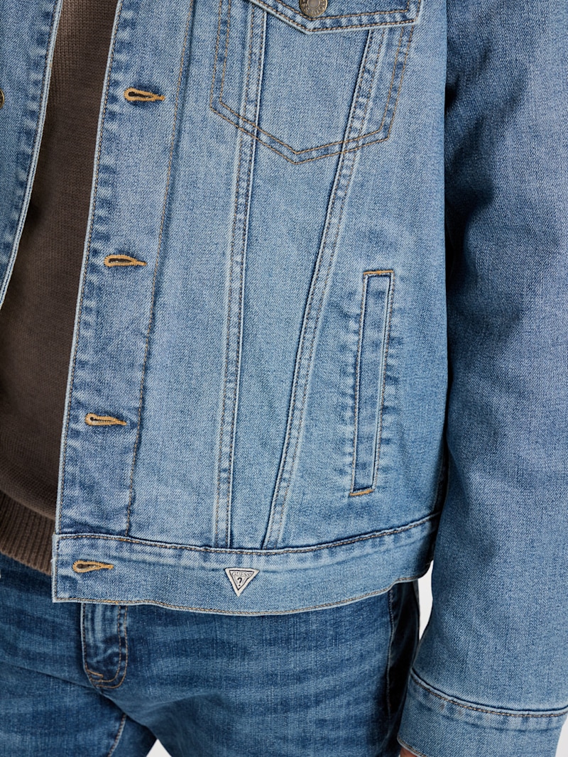 Braun Sherpa Jacket | GUESS Factory