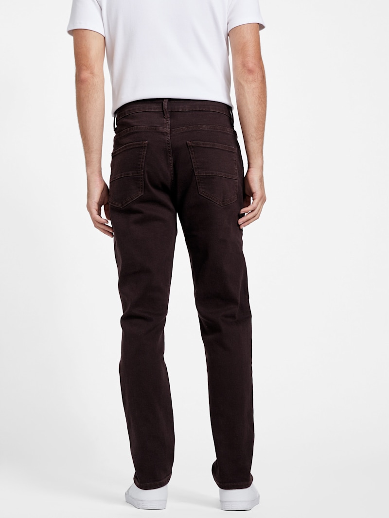 ★BADBLOOD★ 0097 Daddy Exhaust Coating Jeans Dark Rust MUSINSA | BADBLOOD 0097 Daddy Baggy Coated Jeans - Dark Rust