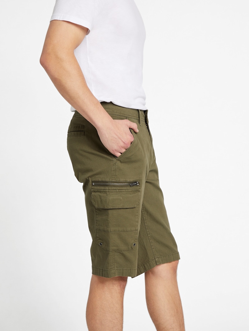Reese Ripstop Cargo Shorts | GUESS Factory