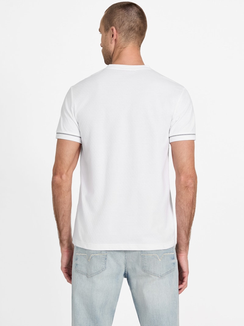 Ricardo Short-Sleeve Henley Tee | GUESS Factory