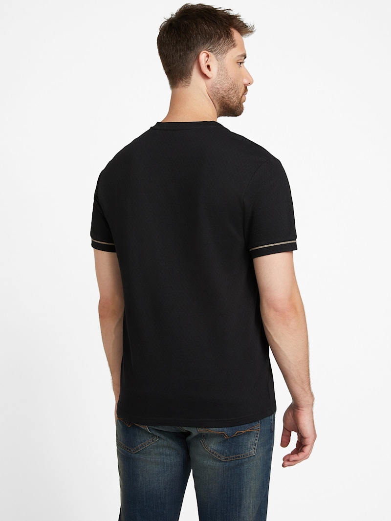 トップス dazzlesugar Jacquard Henley L/S tee CATEGORY L/S tee | DAZZLESUGAR