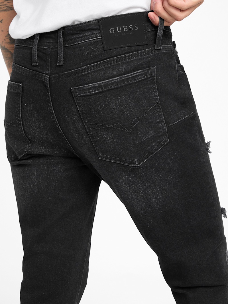 Zaid Destroyed Skinny Jeans | GUESS Factory
