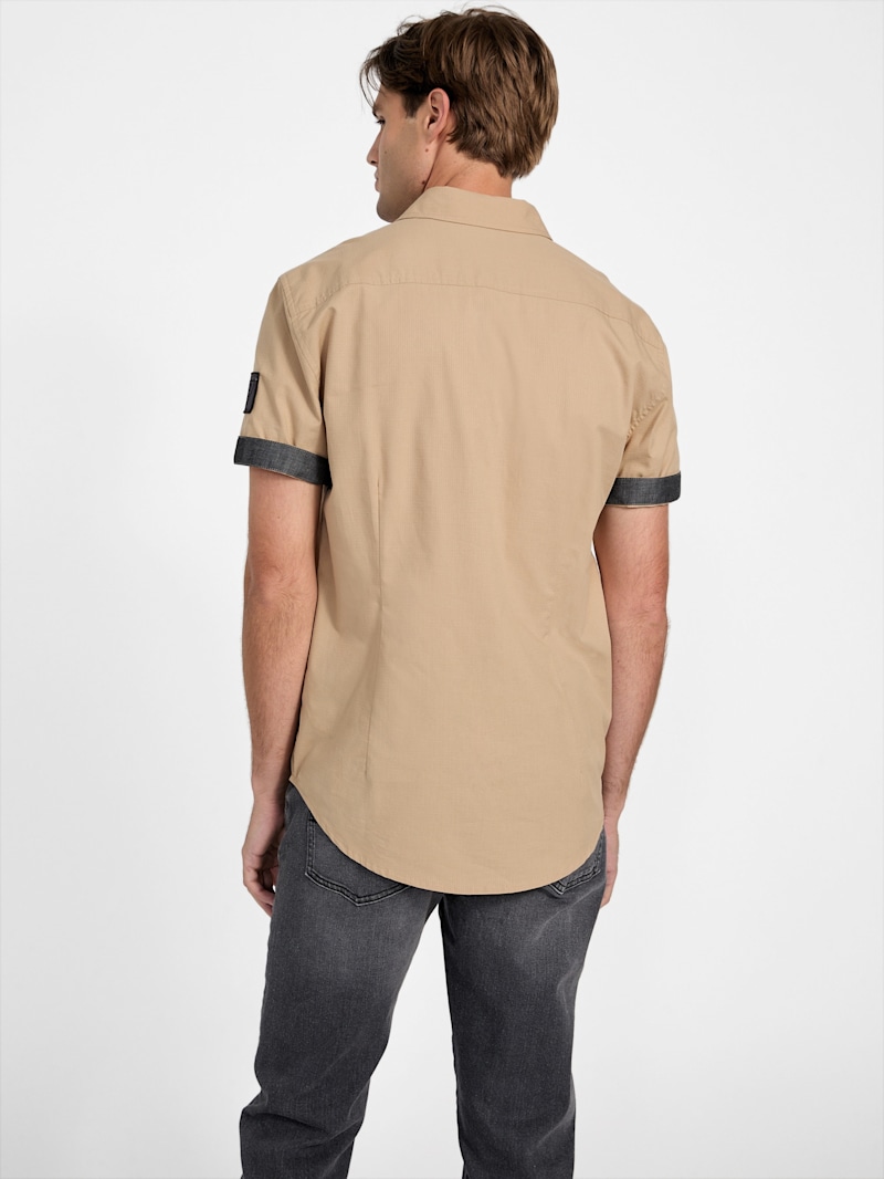 Eddie Short-Sleeve Shirt | GUESS Factory