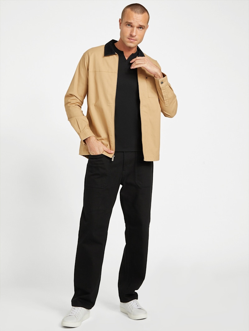 Tシャツ・カットソー LMC BRUSHED CHECK ZIP UP SHIRT brown 0LM44FJK112BRW Women's T-shirt with heart print | Beige | Diesel