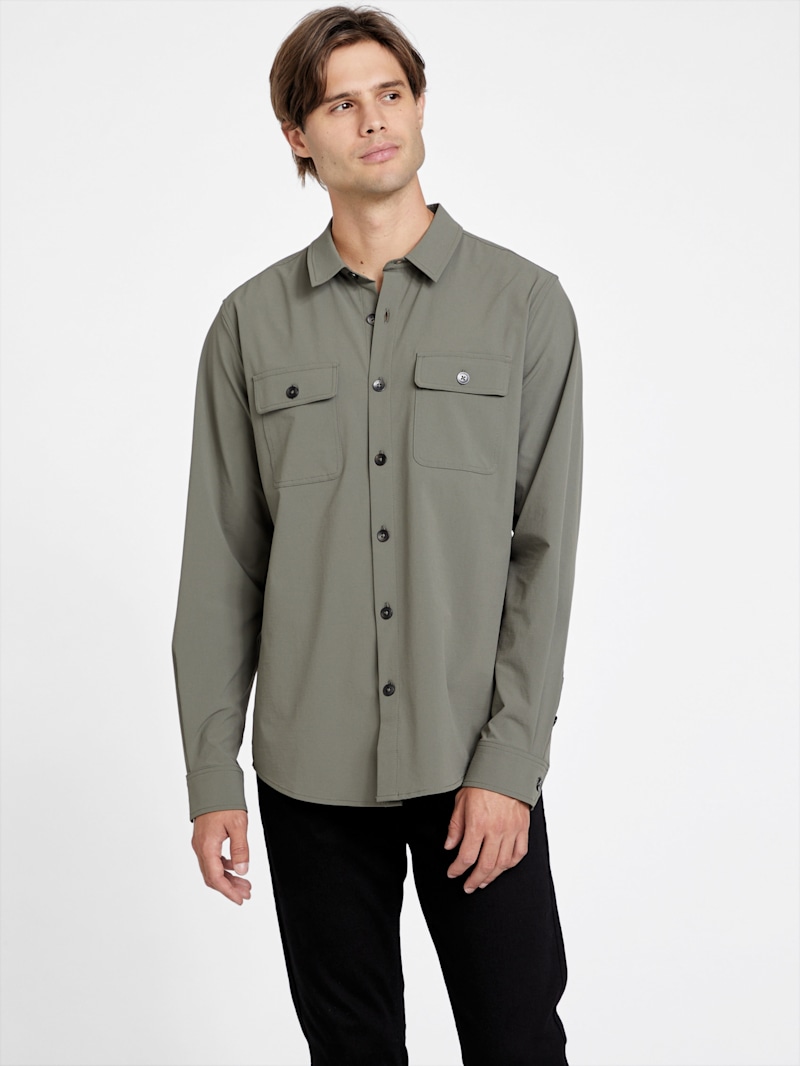 Millie Long-Sleeve Shirt | GUESS Factory