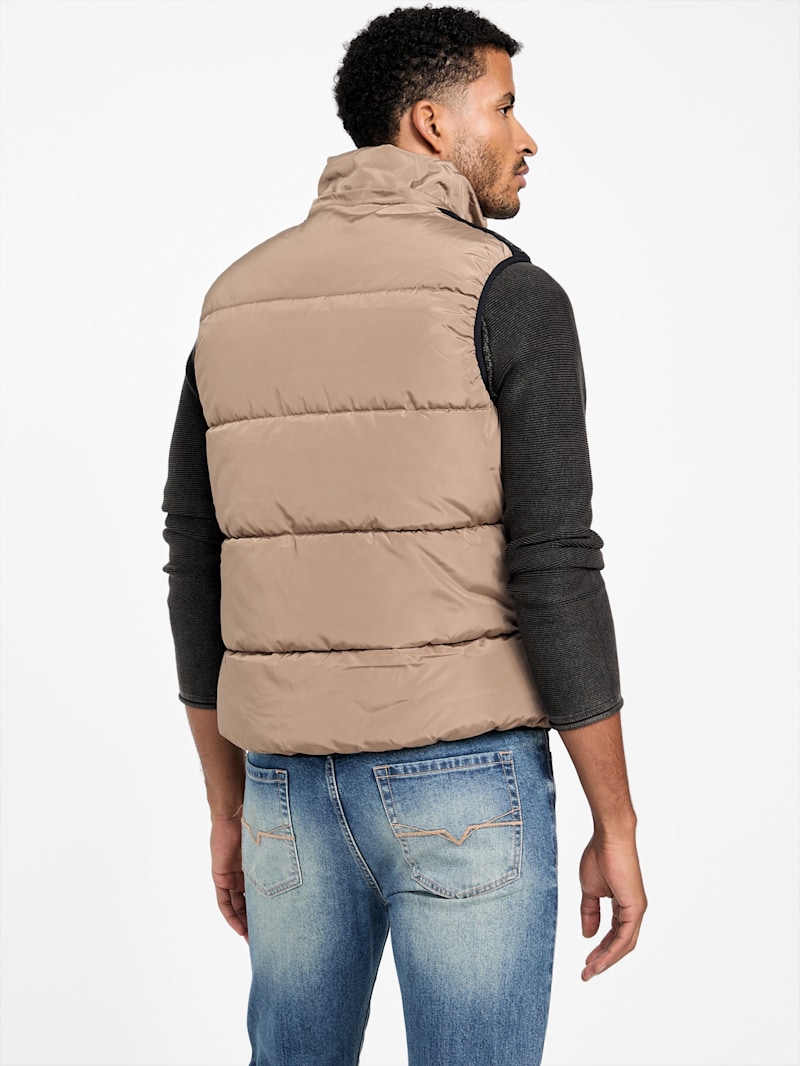 Osvald Puffer Vest | GUESS Factory
