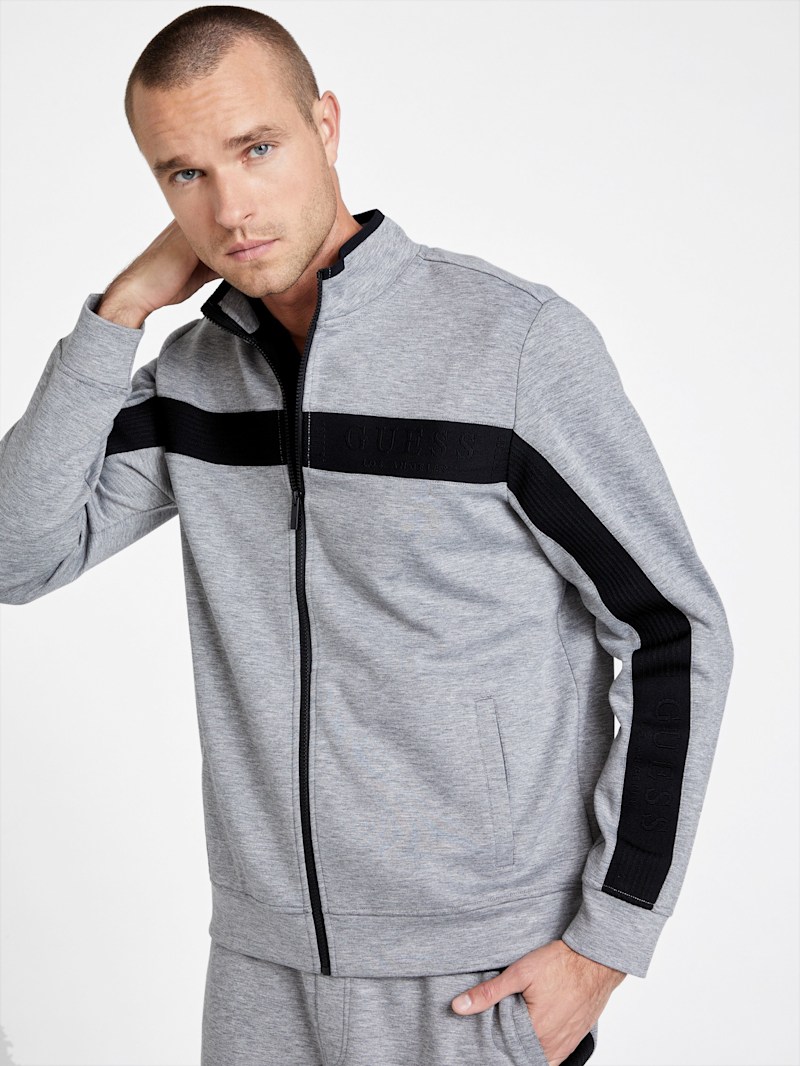 Juan Mock-Neck Jacket | GUESS Factory Ca