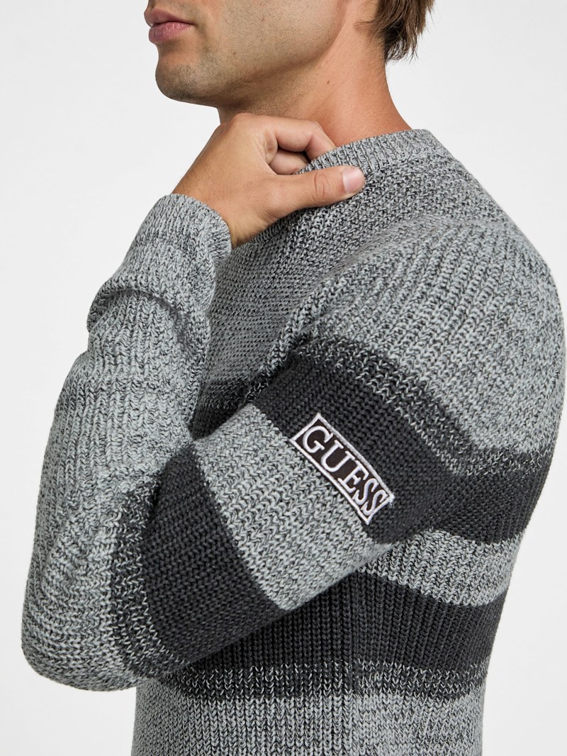 Gabriel Striped Sweater | GUESS Factory