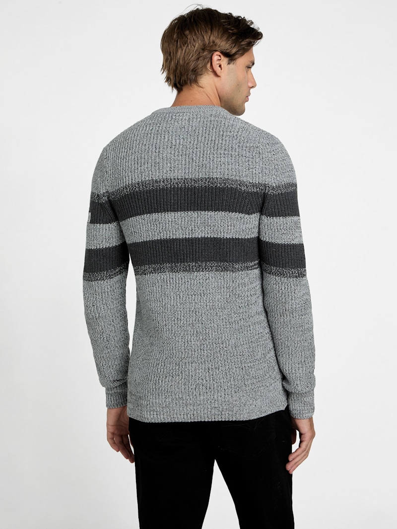 Gabriel Striped Sweater | GUESS Factory