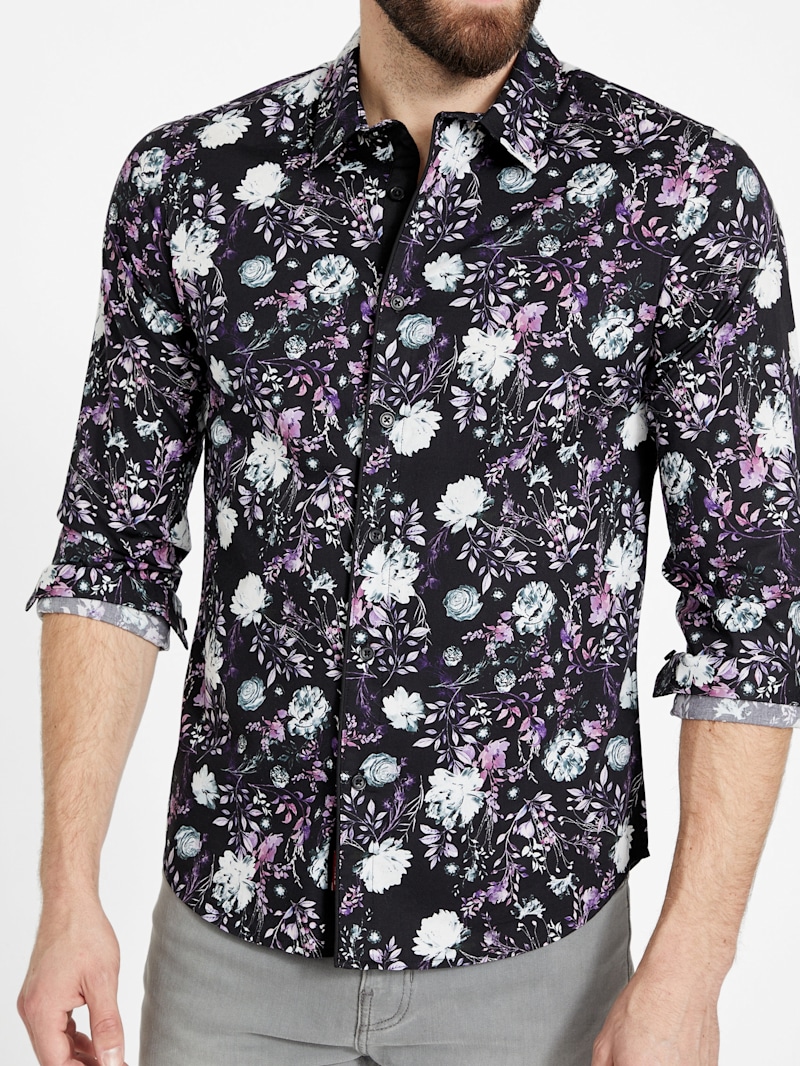 トップス NOAH Floral Print Work Shirt Ssize Noah Floral Print Cotton Work Shirt | nordstrom | REVERSIBLE