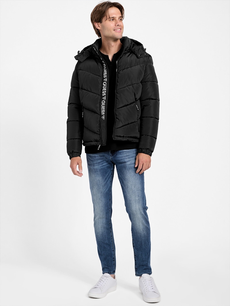 Eco Chano Puffer Jacket | GUESS Factory