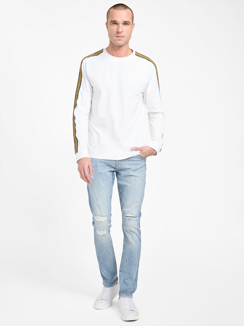 Eco Arto Long-Sleeve Tee | GUESS Factory Ca