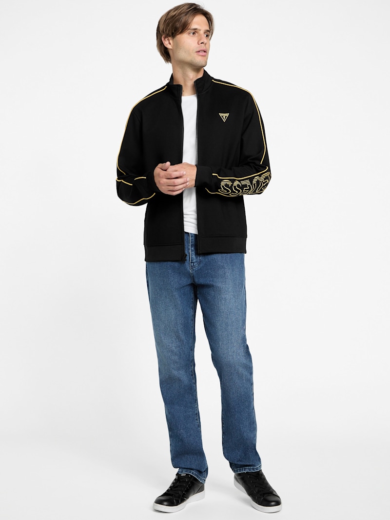 Jose Logo Zip Jacket | GUESS Factory