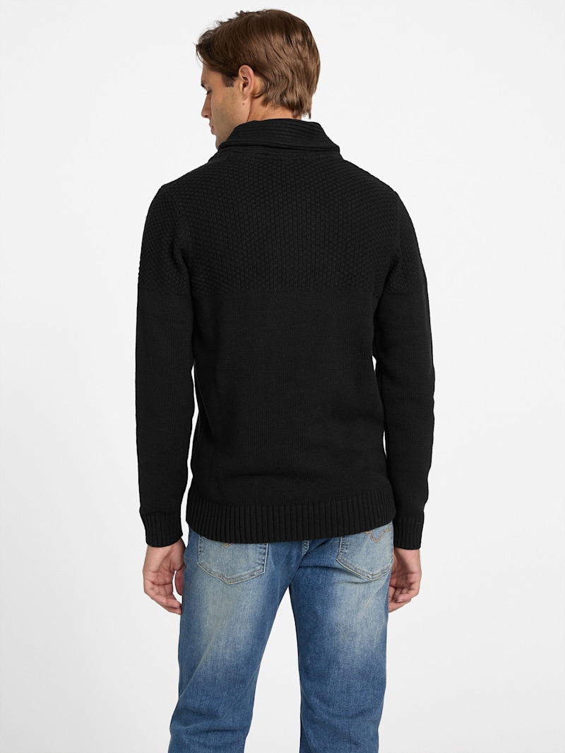 Leo Shawl Sweater | GUESS Factory