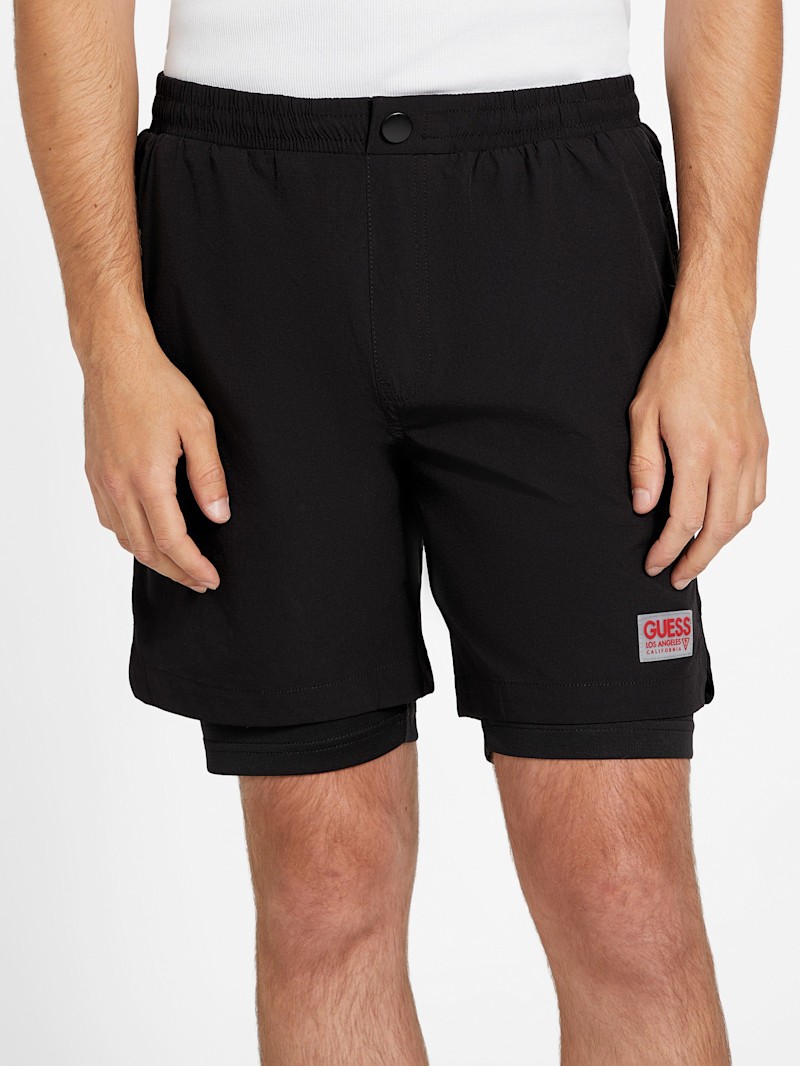 Rodney Layered Shorts | GUESS Factory