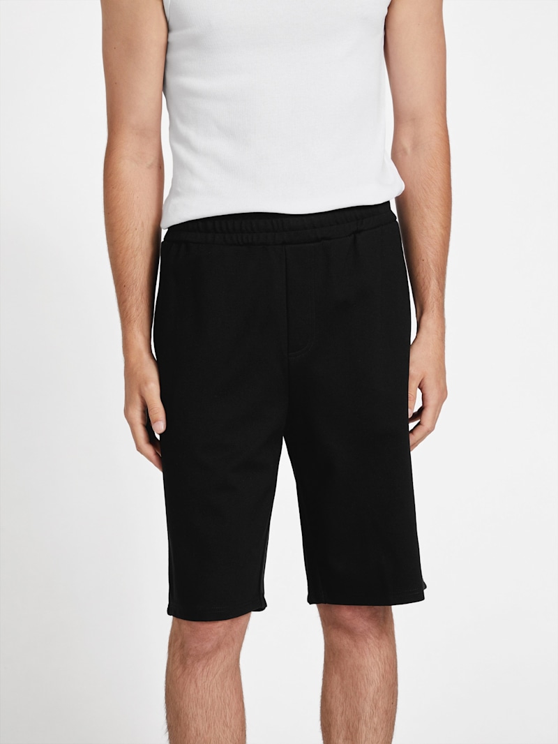 Mateo Logo-Tape Shorts | GUESS Factory
