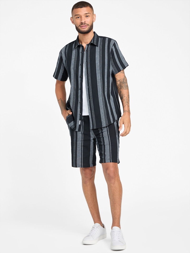 【MODERNIF】Jerry Stripe T-shirt Jerry Striped Shirt | GUESS Factory