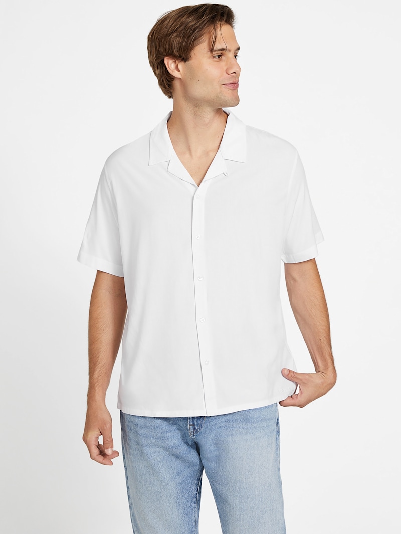 Ken Short-Sleeve Shirt | GUESS Factory