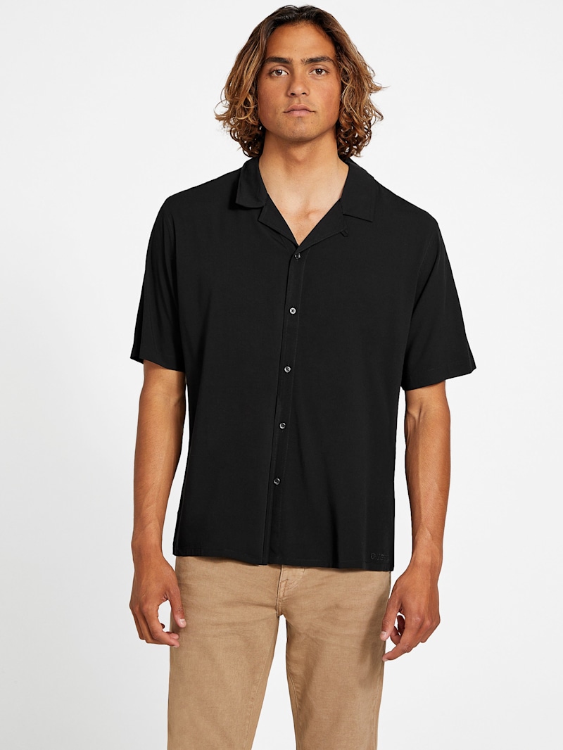 トップス UL Short Sleeve Shirt Black M UL Short Sleeve Shirt | Yamatomichi U.L. HIKE & BACKPACKING
