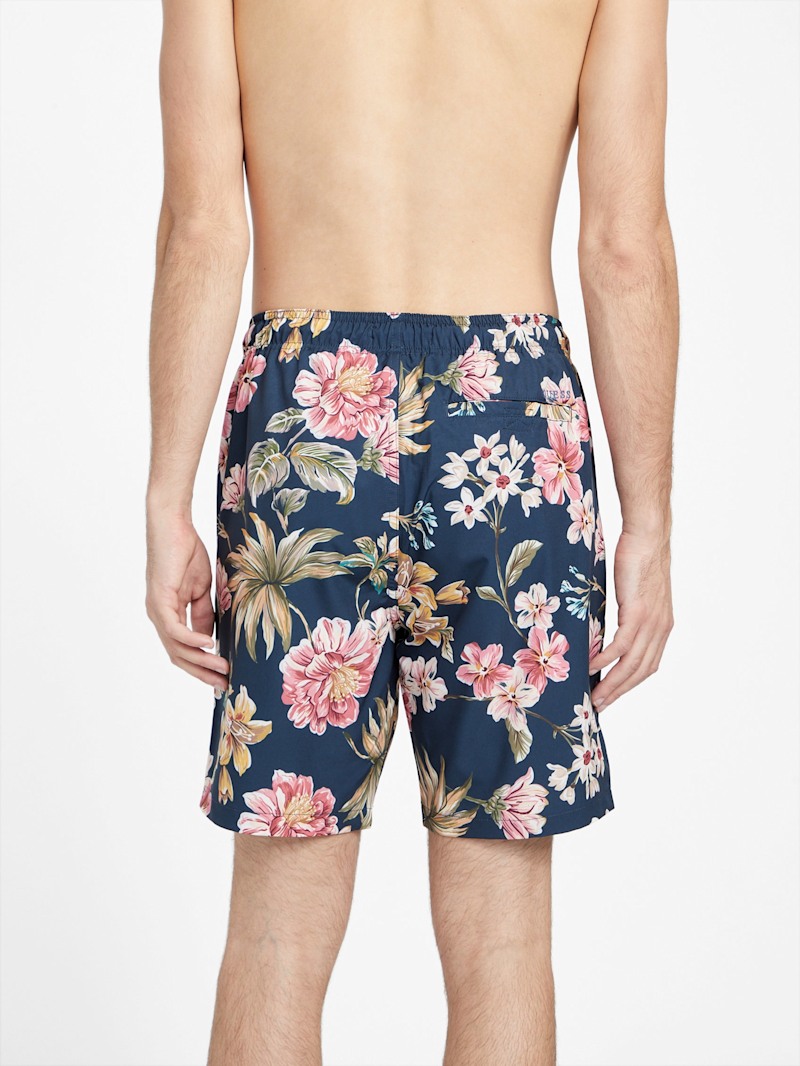 Rhodes Floral Swim Shorts | GUESS Factory