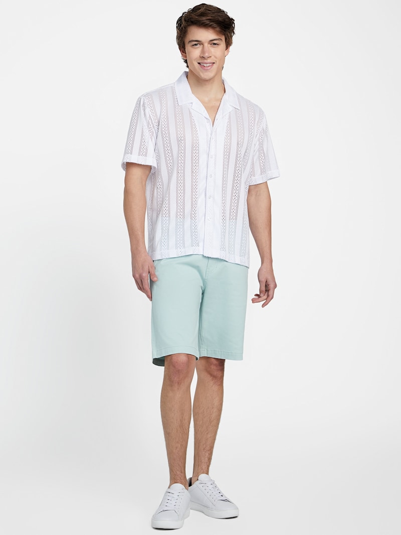 Mersi Crochet Shirt | GUESS Factory