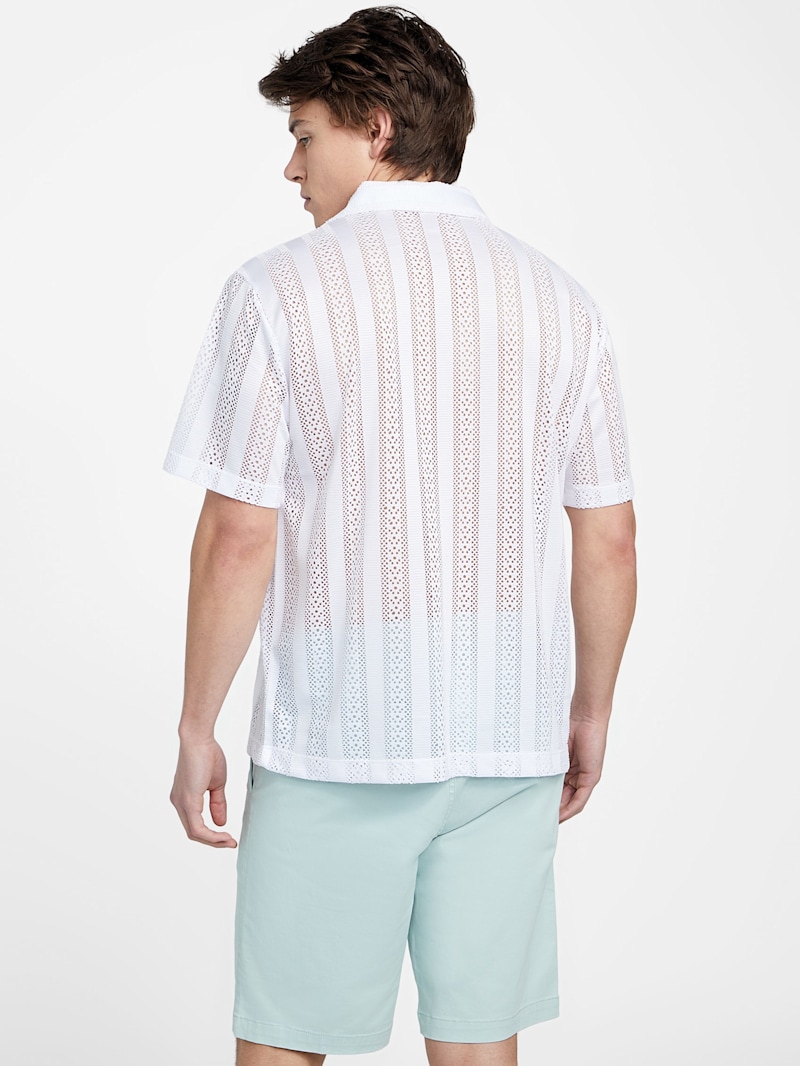 Mersi Crochet Shirt | GUESS Factory