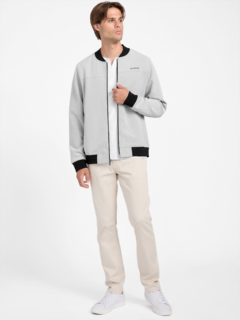 ７２３ Giovanni Textured Flight Jacket
