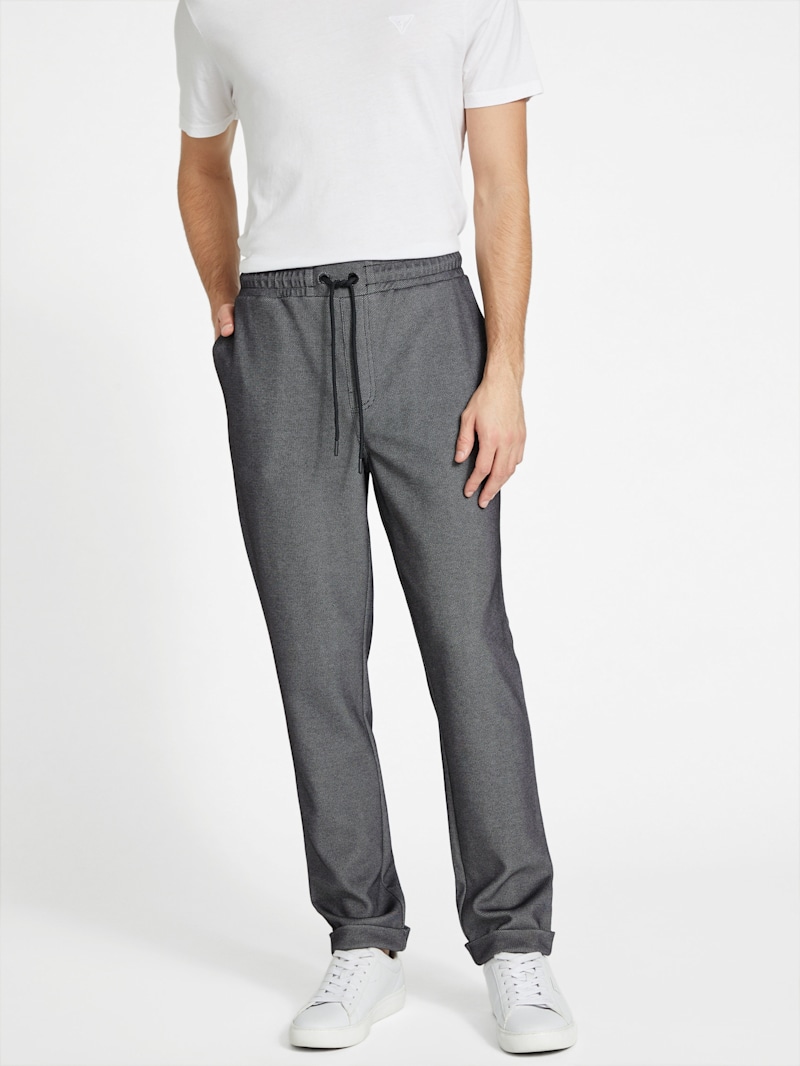 Giovanni Textured Joggers | GUESS Factory
