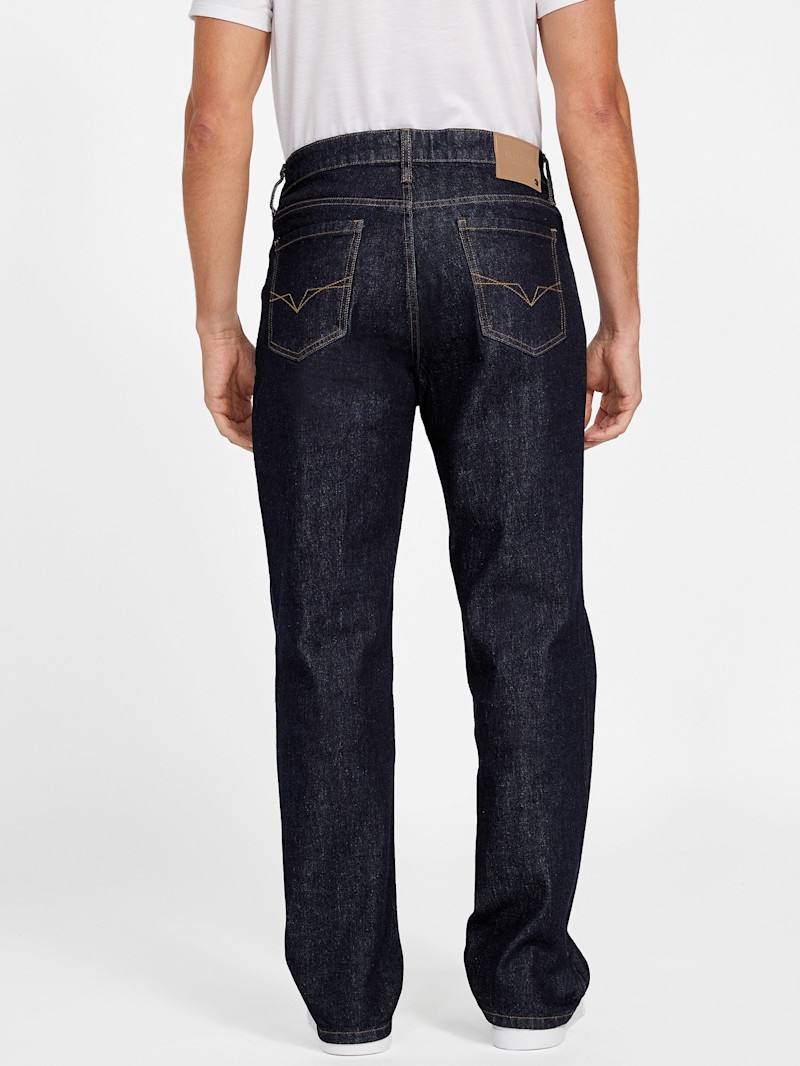 BIO wear JEANS WITH UNDERWEAR Mサイズ Jeffery Loose Fit Denim Jeans | GUESS Factory