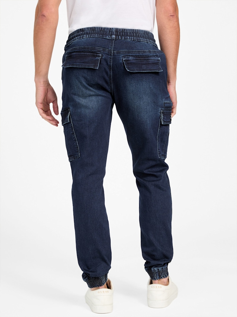 Jenner Denim Joggers | GUESS Factory