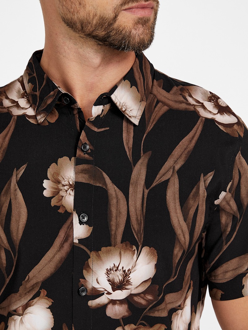 Winston Printed Shirt | GUESS Factory
