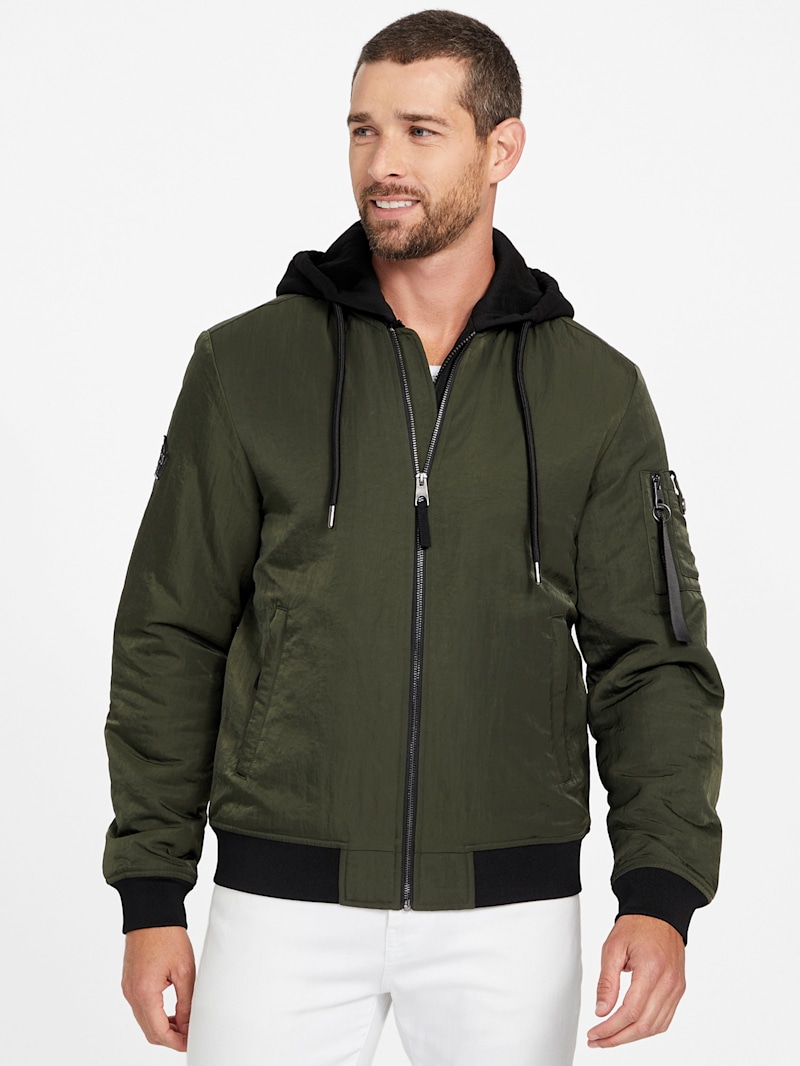 Eco Sean Padded Jacket | GUESS Factory