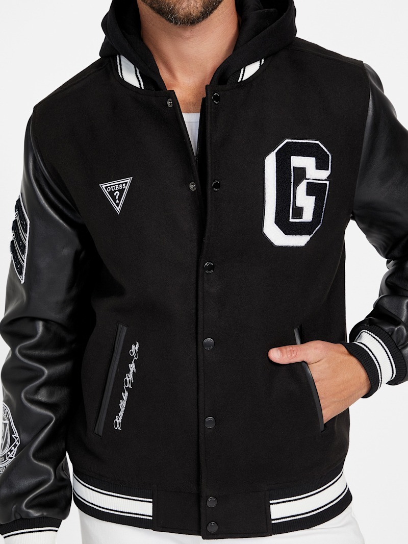 Lark Varsity Jacket | GUESS Factory
