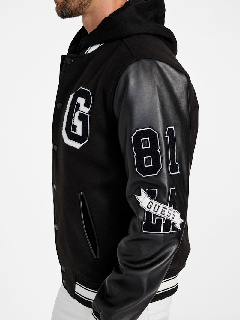 Lark Varsity Jacket | GUESS Factory