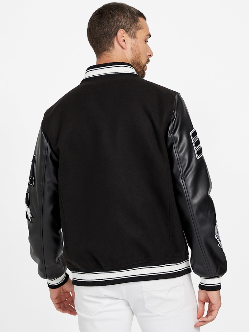 Lark Varsity Jacket | GUESS Factory