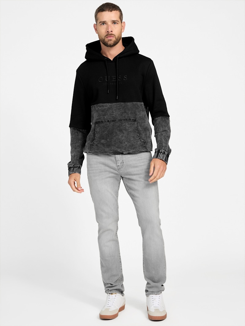 Randal Denim Hoodie | GUESS Factory
