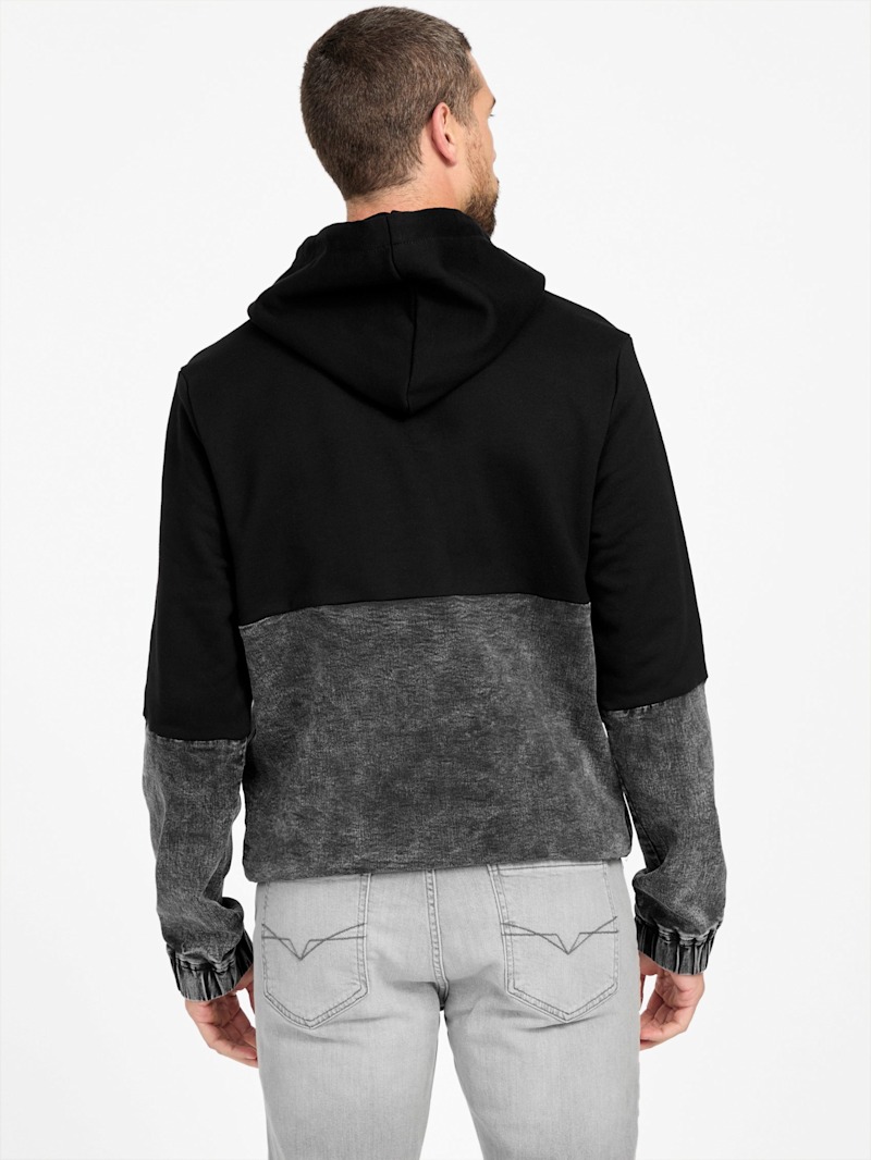 Randal Denim Hoodie | GUESS Factory