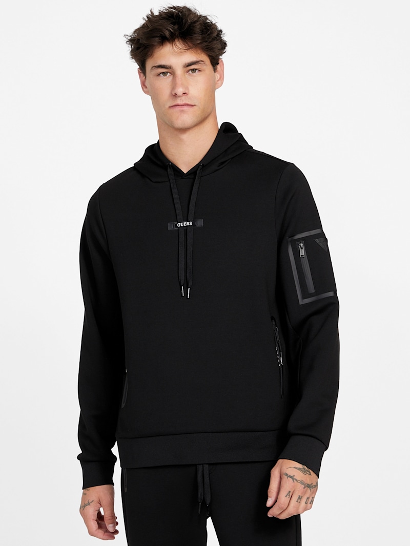 Eduardo Pullover Hoodie | GUESS Factory