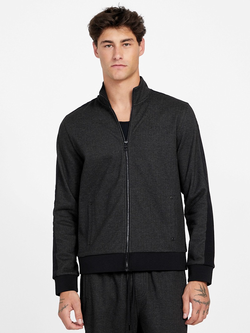 Olly Full-Zip Mock-Neck Sweater | GUESS Factory