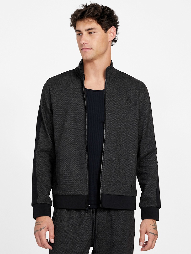 Olly Full-Zip Mock-Neck Sweater | GUESS Factory