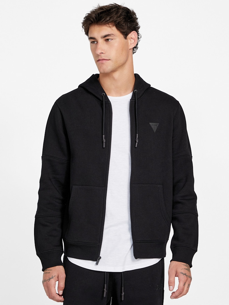 Isaac Full-Zip Hoodie | GUESS Factory